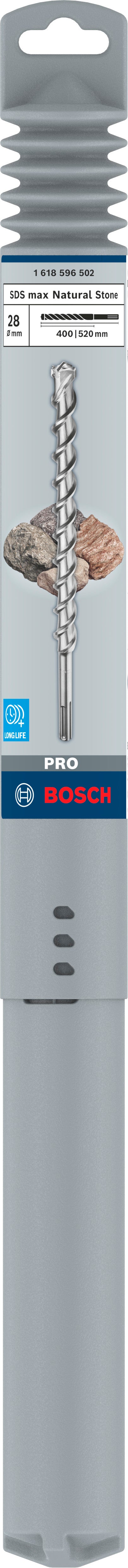 Bosch SDS-Max-9, Piedra Natural, 28x400x520