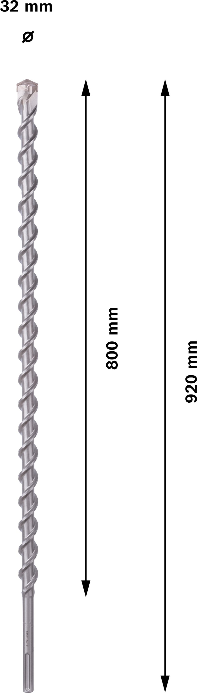 Bosch SDS-Max-9, NaturalStone, 32x800x920