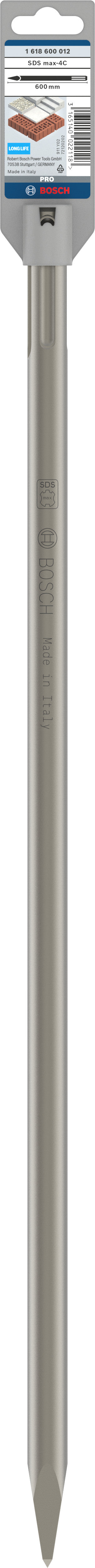 Cincel puntiagudo Bosch SDS-Max, 600 mm
