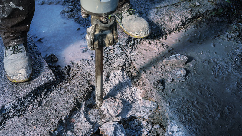 Cinzel Bosch HEX pontiagudo 28 mm, 520 mm