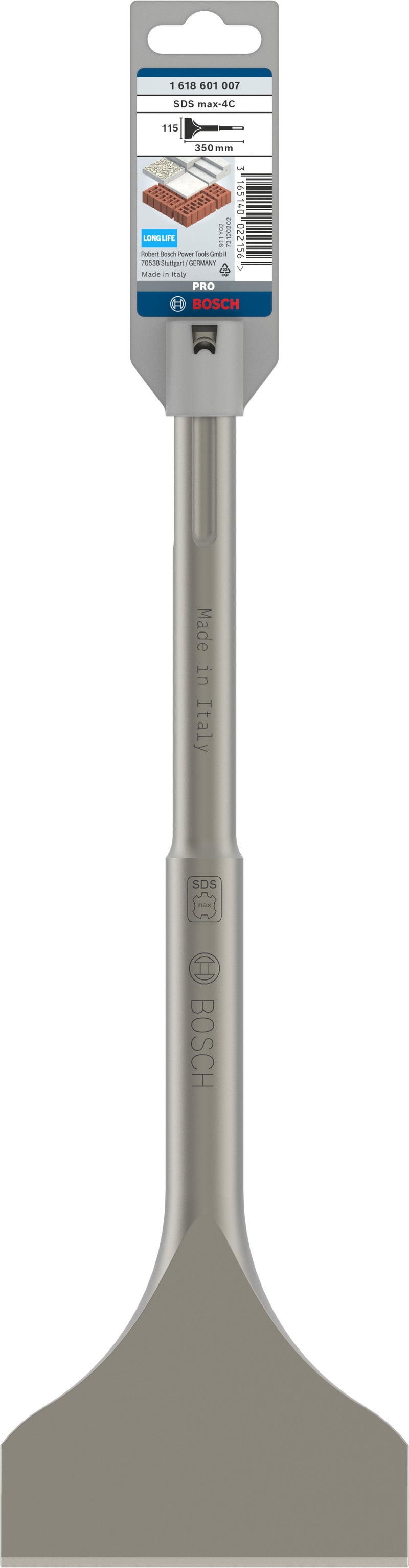 Cinzel largo Bosch SDS-Max, 350 x 115 mm