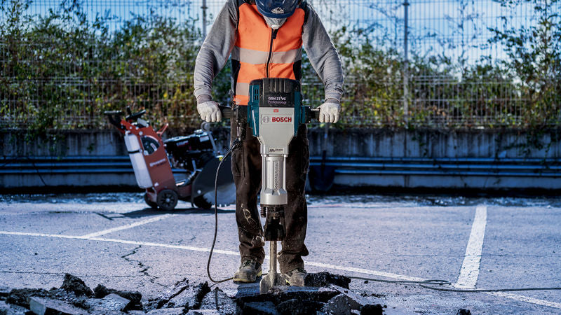 Cinzel de asfalto Bosch HEX 28 mm, 500x125 mm