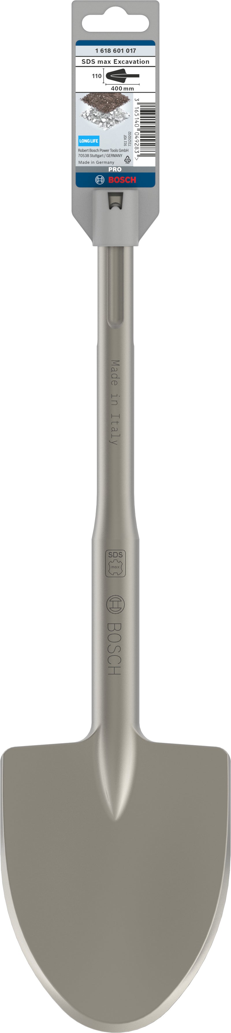 Bosch Shovel chisel SDS-Max, 400 x 110 mm