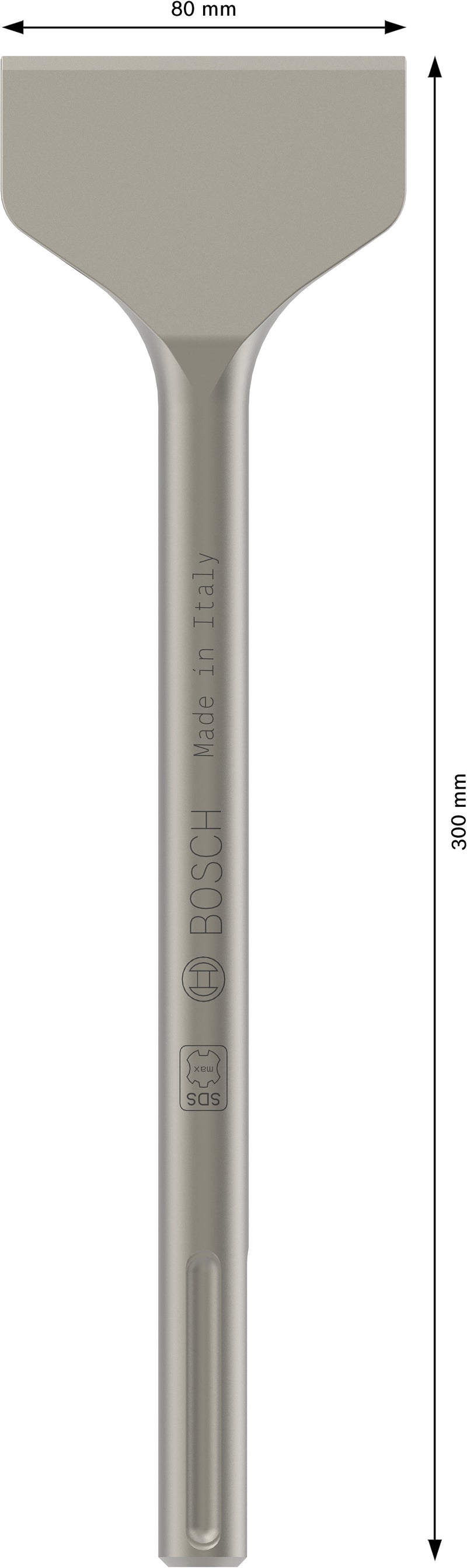 Bosch Tile chisel SDS-Max, 300x80 mm