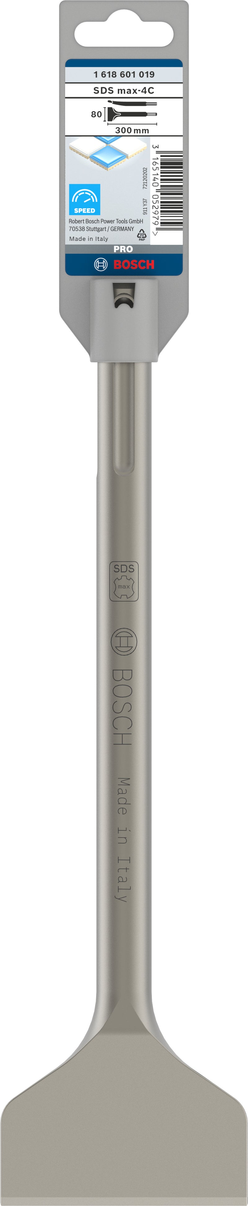 Bosch Tile chisel SDS-Max, 300x80 mm