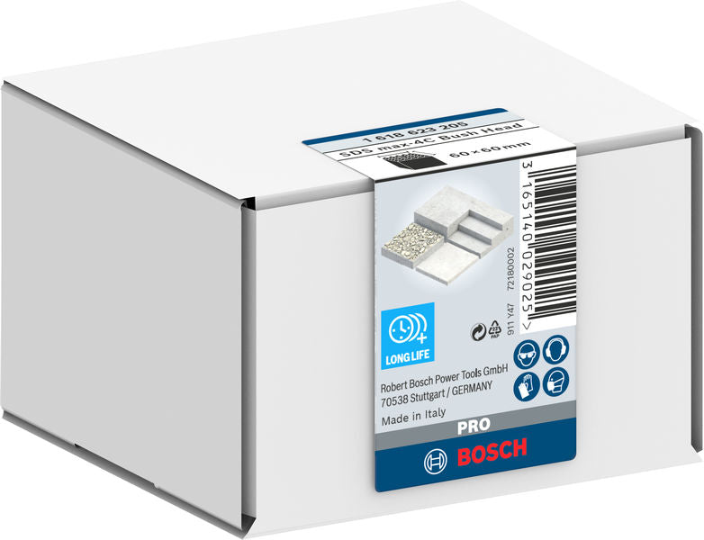 Martillo abujardado Bosch ac.Q60 25d foro 23,6