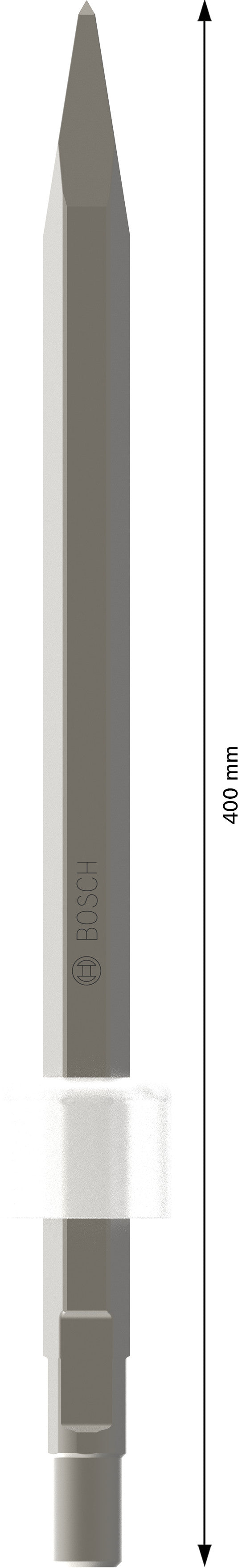 Cinzel Bosch Point 19mm HEX com colar, 400mm