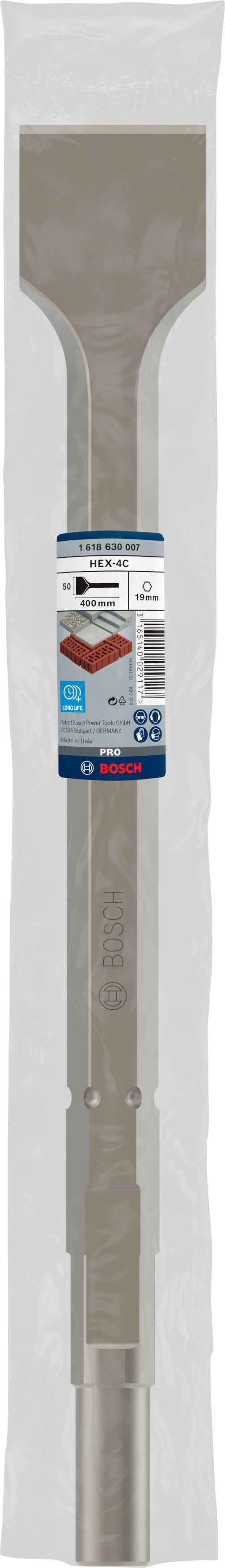 Cinzel Bosch, 17 mm HEX, 400 x 50 mm