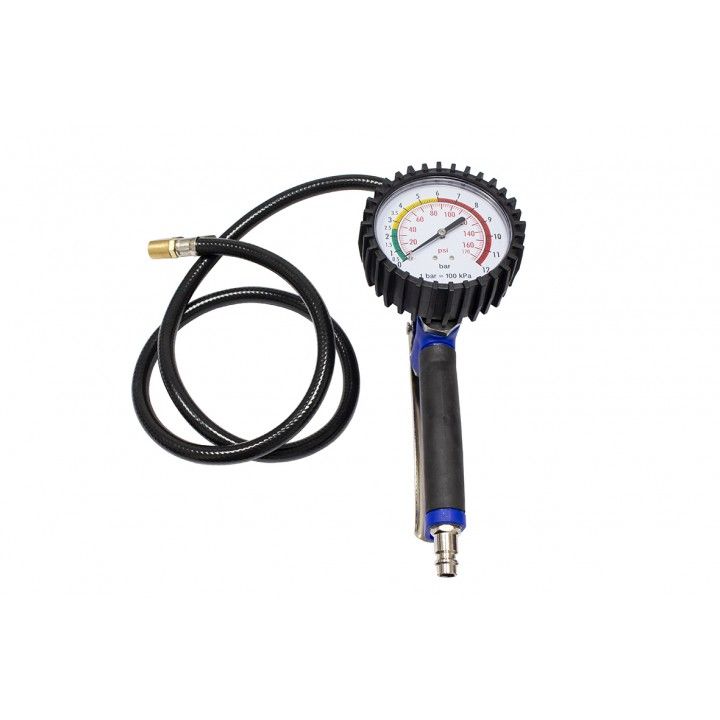 Pistola medidora de pressão de pneus Kroftools (3502) 0-170 Psi de alta precisão