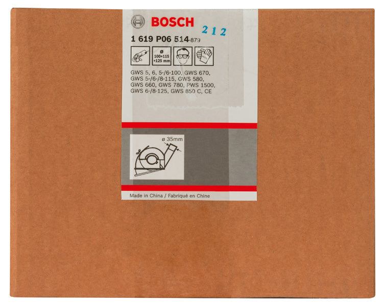 Protector de extracción de polvo Bosch de 100 mm