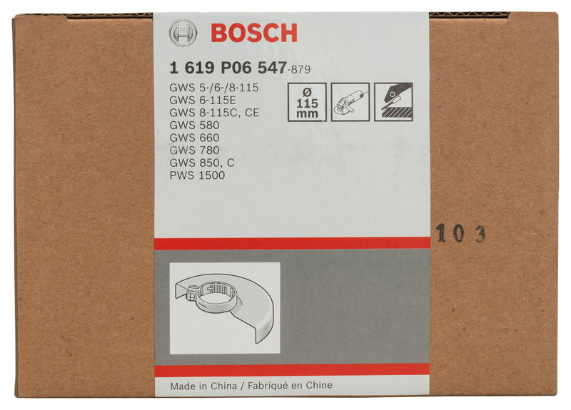 Cubierta protectora para lijado Bosch