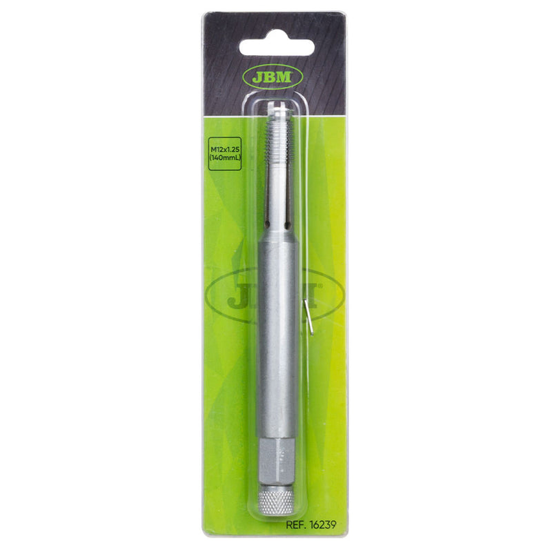 Herramienta de reparación de roscas de bujías JBM (16239) M12x1,25 mm 140 mm (Ref. 54280)