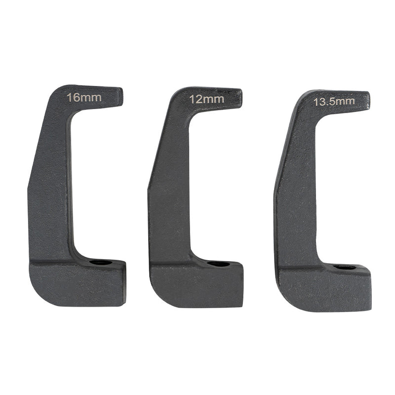 JBM (16295) Conjunto de 3 adaptadores para extrator de injetores pneumáticos (Ref. 54186)