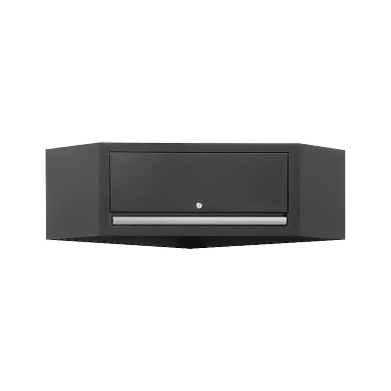 JBM (16491S) Armario de pared esquinero - Plateado