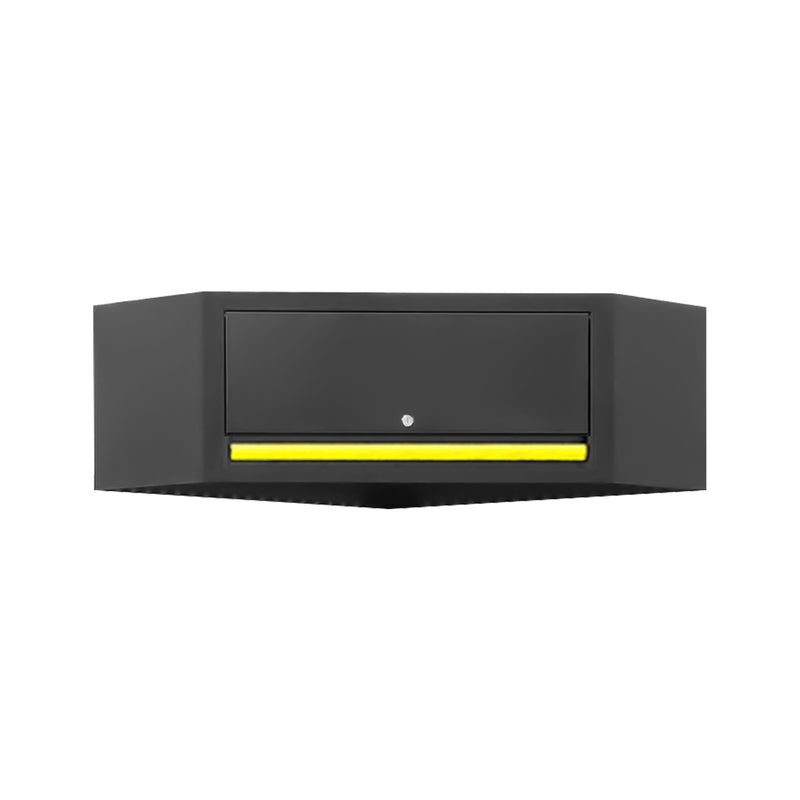 JBM (16491Y) Armario de pared de esquina - Amarillo