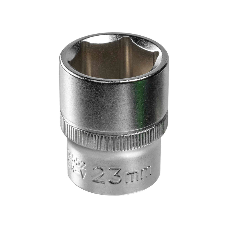 JBM (16552) 1/2" Hex Short Socket 23mm