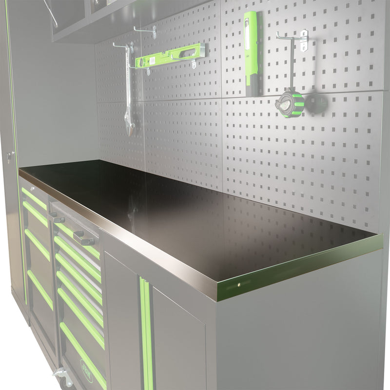 Placa em aço inoxidável JBM (16600) 2040x500mm (Ref. 54327)