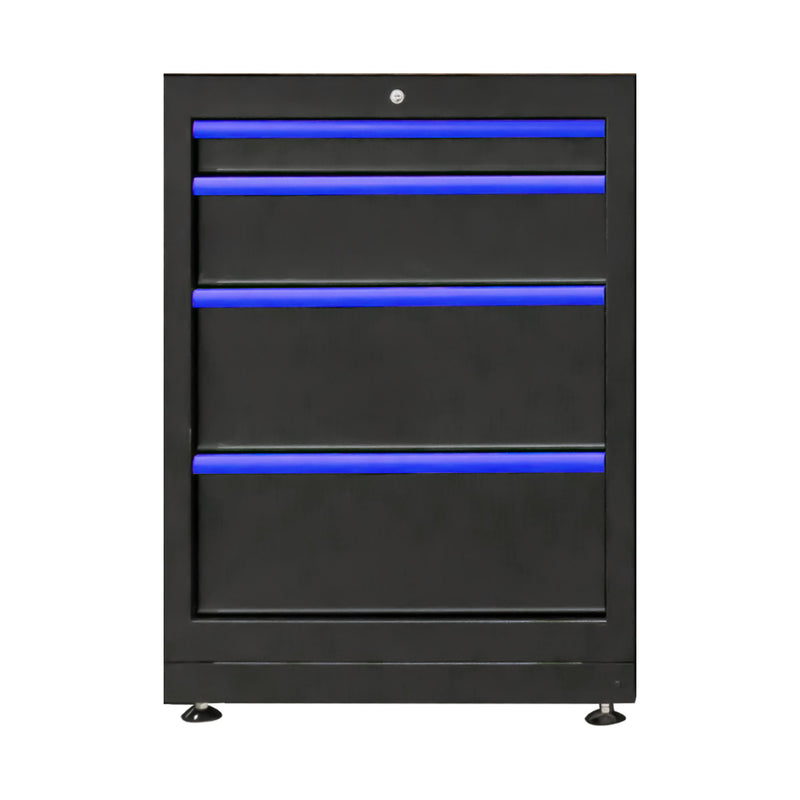 Armário JBM (16627B) com 4 gavetas - Azul