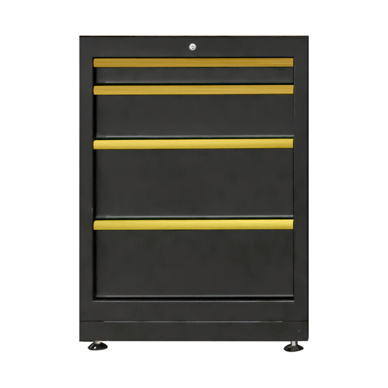 Armário JBM (16627G) com 4 gavetas - Dourado