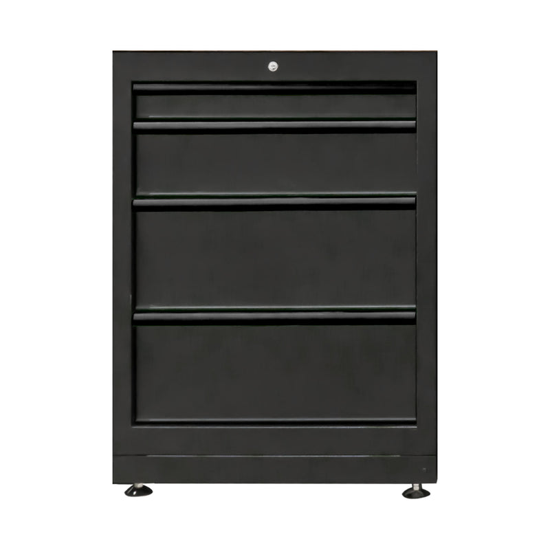 Armário JBM (16627K) com 4 gavetas - Preto