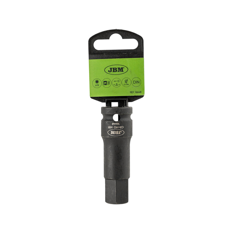 Broca de impacto hexagonal JBM (16648) de 1/2" (19 mm)