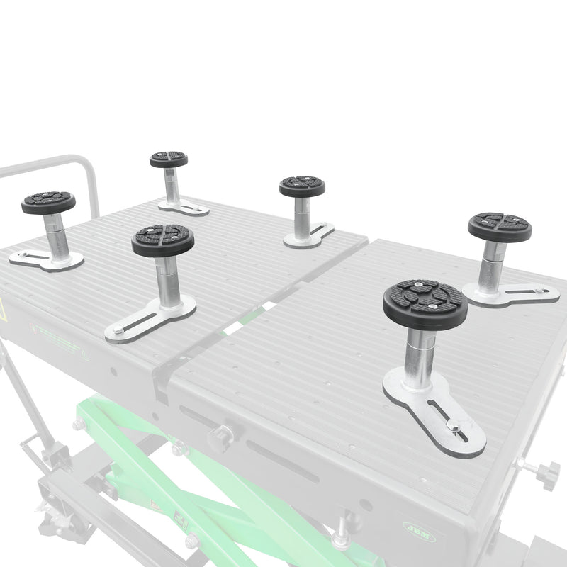 JBM (16800) Conjunto de 6 Suportes Hidráulicos para Mesa 54386