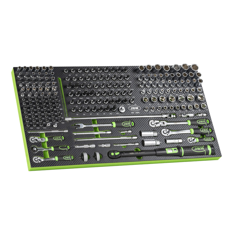 JBM (16874) Módulo Eva de enchufes de 1/4" y 3/8"