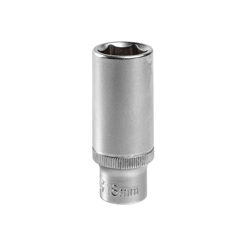 JBM (16952) 3/8" Long Hex Socket, 18mm