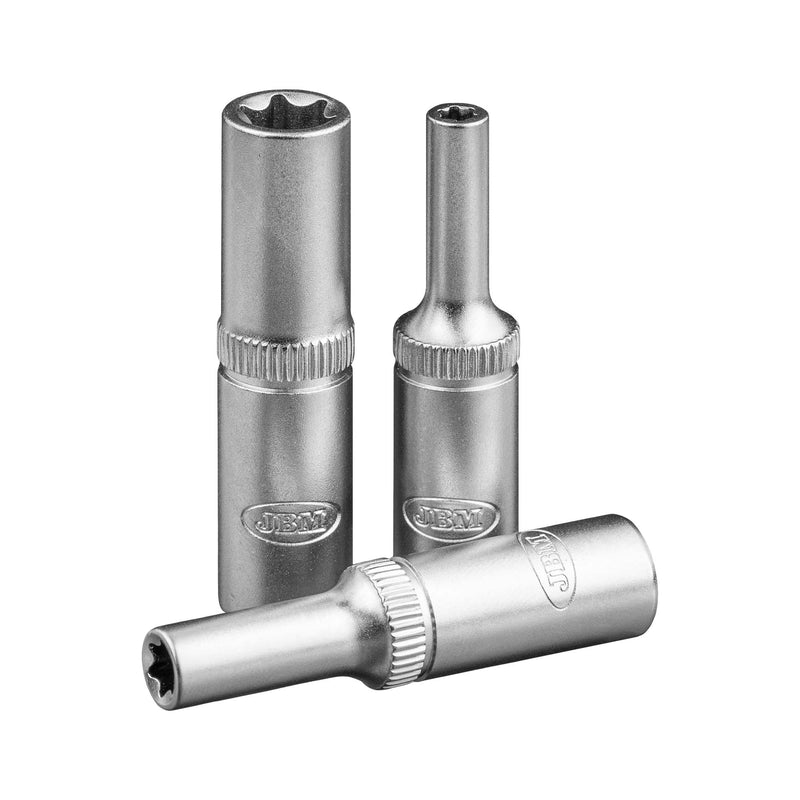 JBM (16961) Deep Socket TX 3/8" E4