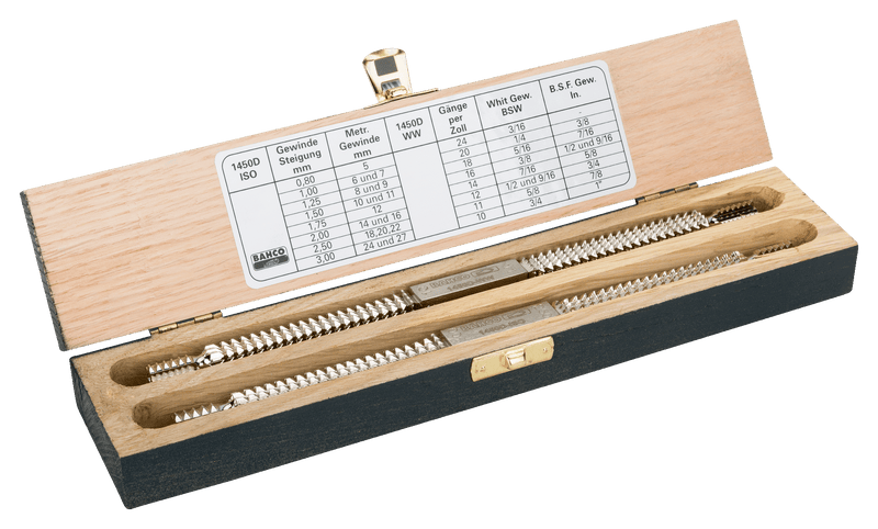 Bahco (1450D/2) Conjunto de moedores interiores e exteriores