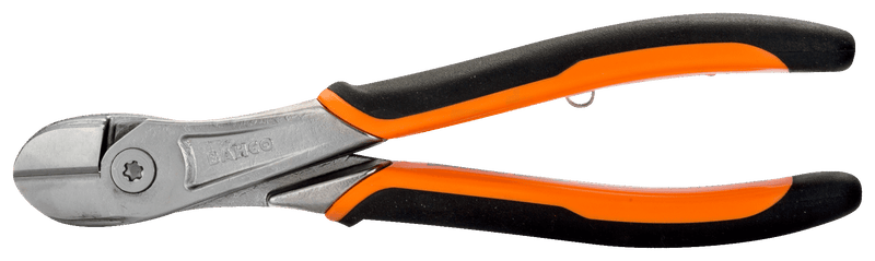 Bahco (21HDGC) Heavy Duty Side Cutting Pliers with Self Opening Dual-Component Handle and Chrome Finish