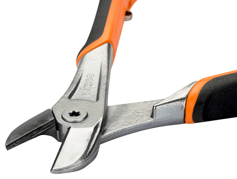 Bahco (21HDGC) Heavy Duty Side Cutting Pliers with Self Opening Dual-Component Handle and Chrome Finish