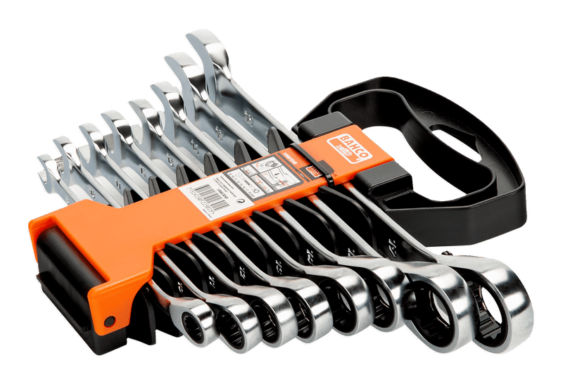 Conjunto de chaves de roquete combinadas Bahco (1RM/SH8)