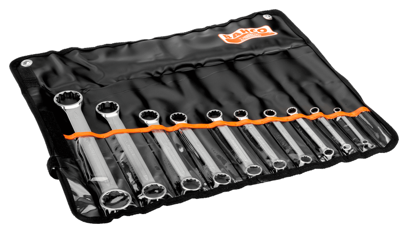 Conjuntos de chaves de bocas direitas Bahco (4M/10T)