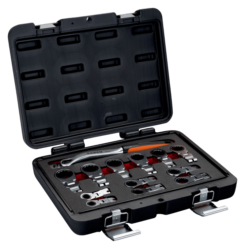 Conjunto de chaves de roquete ajustáveis ​​Bahco (42RM/S12)