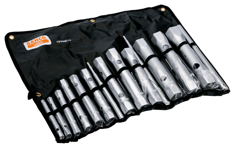 Conjunto de chaves de anel métricas Bahco (1936M/12)
