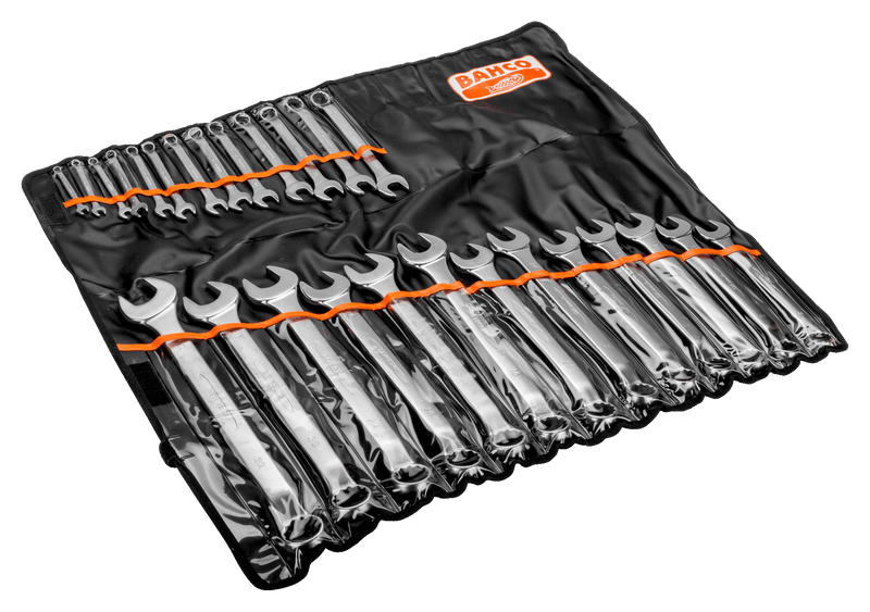 Bahco (1952M/26T) Conjunto de chaves combinadas, offset, métrica