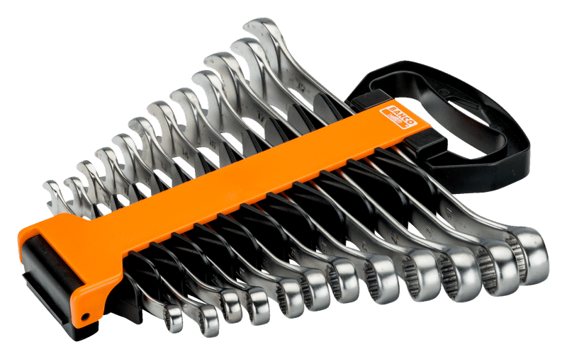 Bahco (1952M/SH12) Conjunto de chaves combinadas, offset, métrica