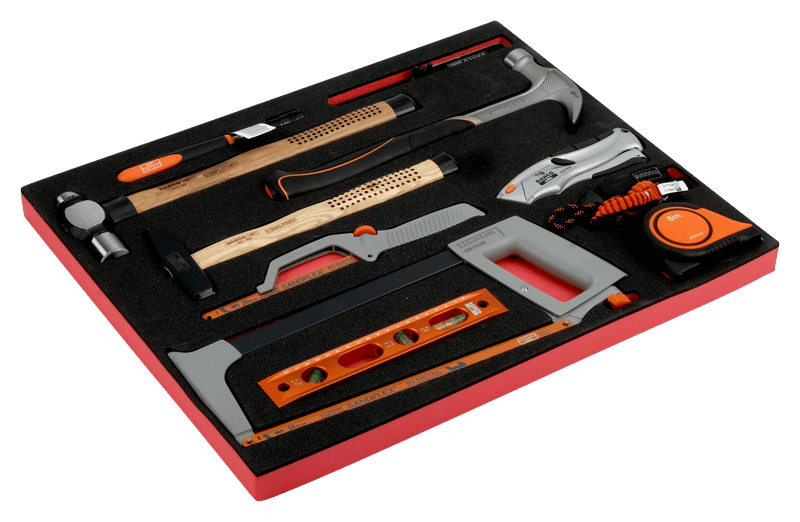 Bahco (FF1A110) Ferramentas de impacto e corte, 11 peças