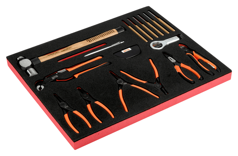 Alicates e ferramentas de impacto Bahco (FF1A114), 18 peças