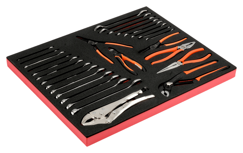 Bahco (FF1A121) Wrenches and pliers, 28 pieces