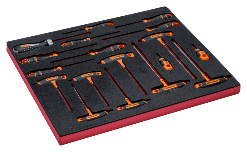Chaves de fendas Bahco (FF1A139), 18 peças