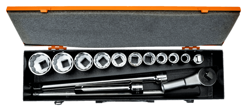 Bahco (8845DM) Socket wrench set, 15 pieces