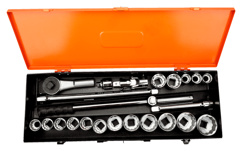 Bahco (8821MB) 3/4' socket wrench set