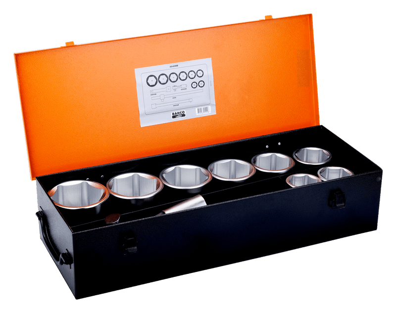 Conjunto de chaves de caixa Bahco (9540 MB) de 1"