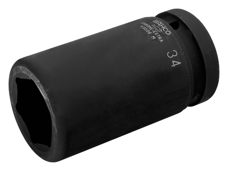 Chave de impacto Bahco (K9506M) série longa, 6 faces