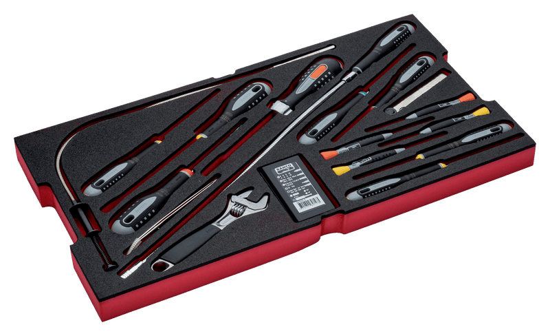 Bahco (FF2B04) FF2B04 para maleta 4750RCHDW01, 45 piezas