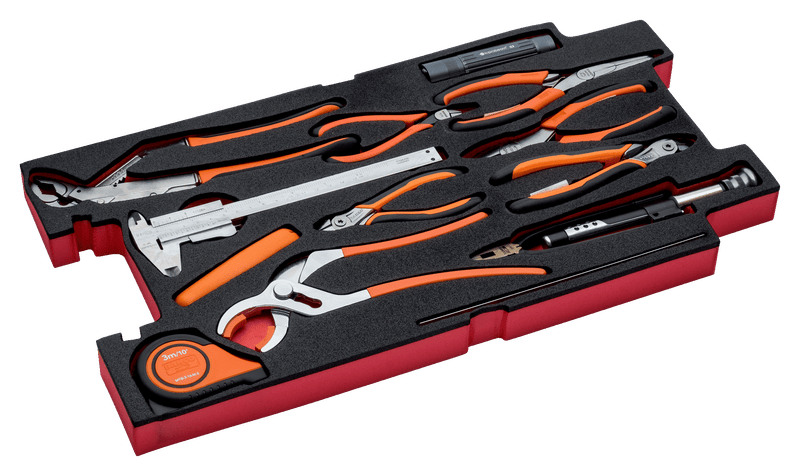 Bahco (FF2B05) FF2B05 para maleta 4750RCHDW01, 15 piezas