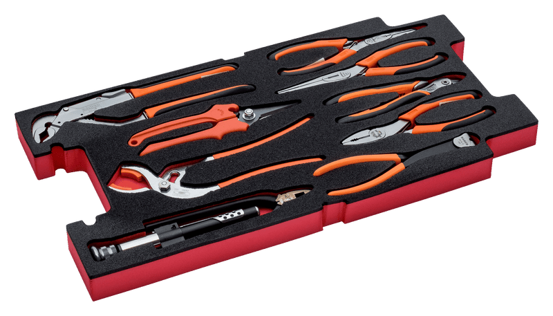 Bahco (FF2B10) FF2B10 for suitcase 4750RCHDW01, 9 pieces