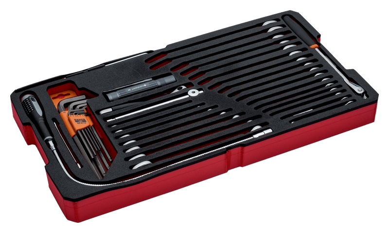 Bahco (FF2B13) FF2B13 para maleta 4750RCHDW01, 39 piezas